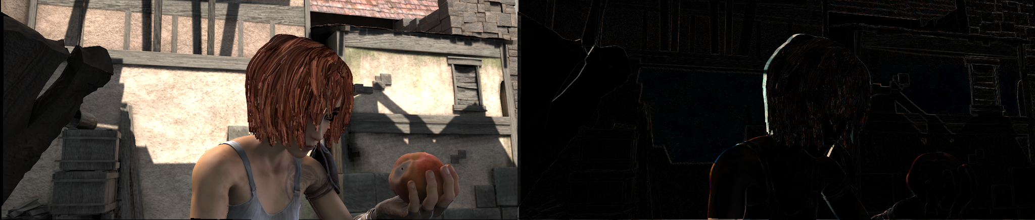 warped image
